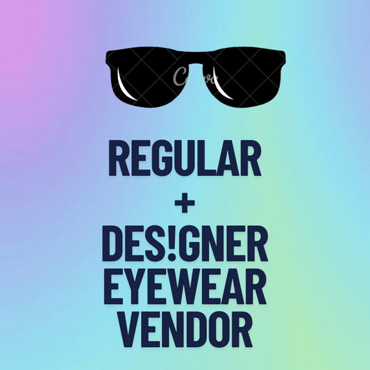 REGULAR+DES1GNER EYEWEAR VENDOR